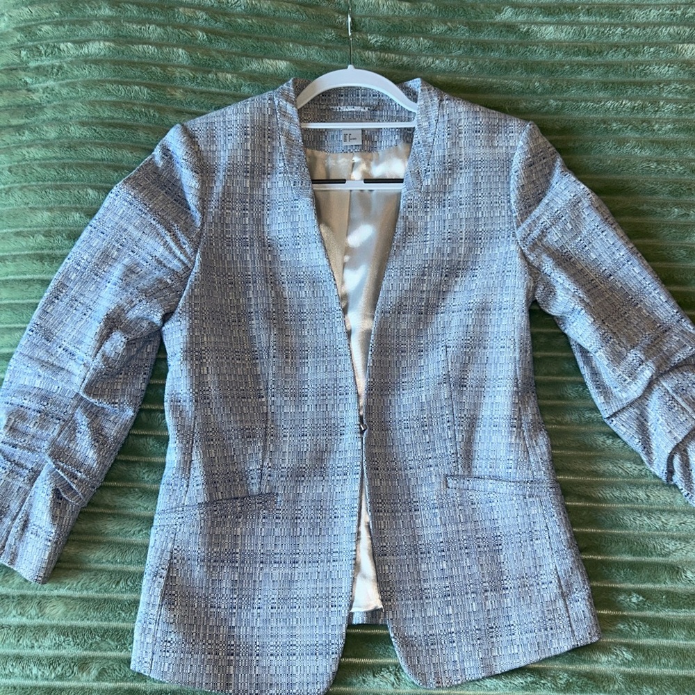 H&M Textured Blazer Size 8